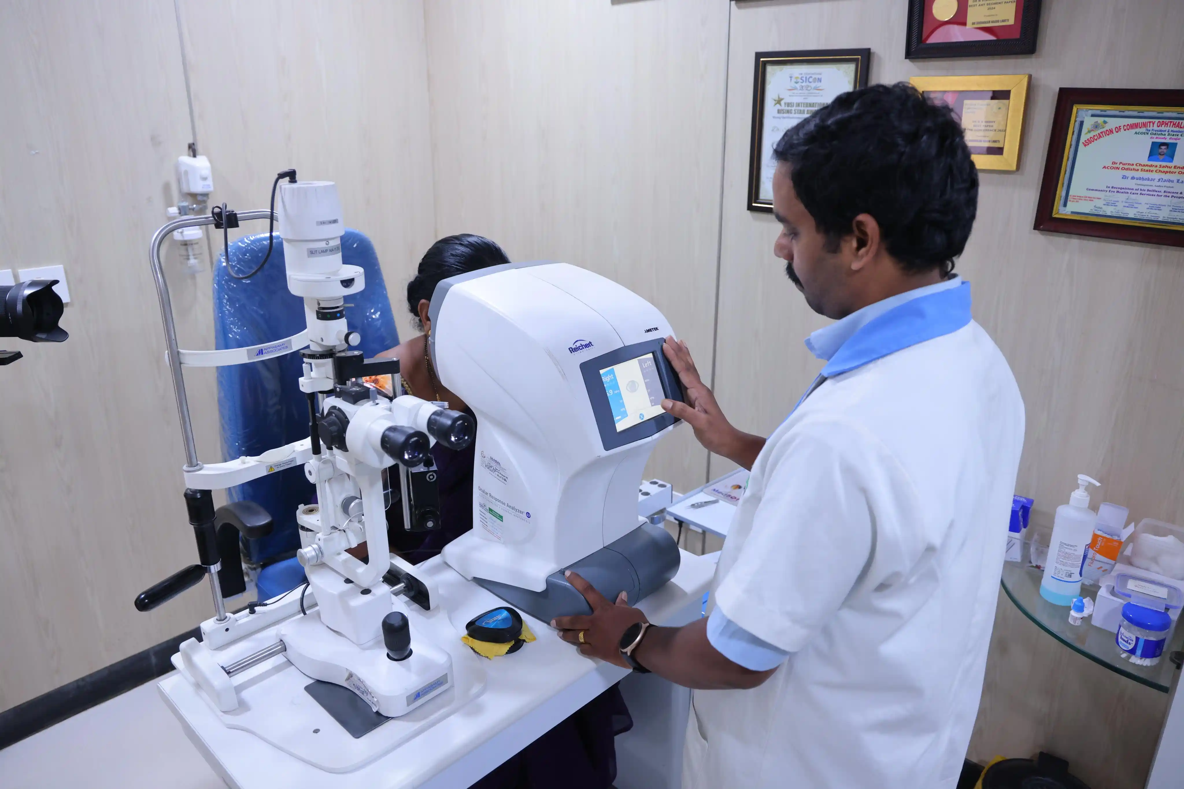 Eye Pressure Testing