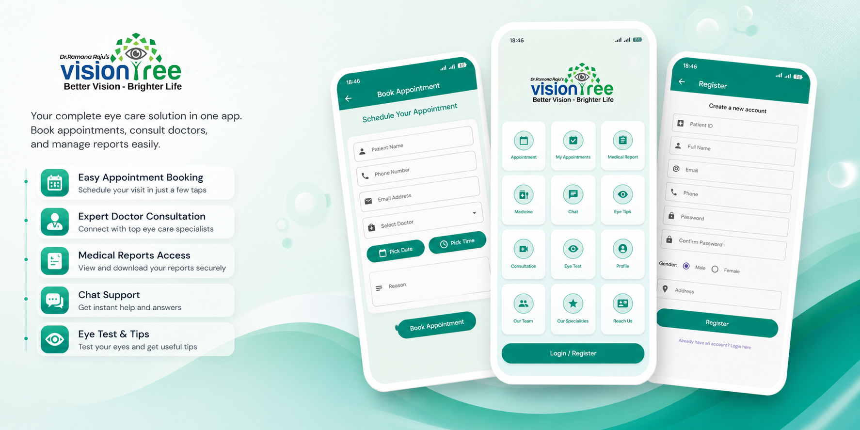 VisionTree Patient Care App